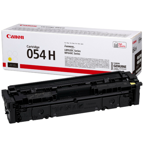 Canon CRG-054H sárga toner 3025C002AA 2,3K (eredeti)