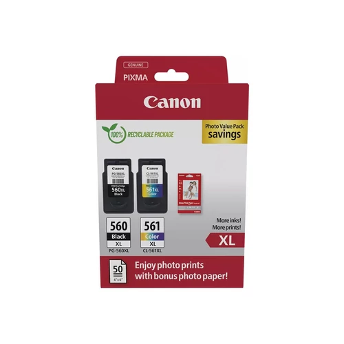 Canon PG560XL+CL561XL+10x15 GP501 Multipack /o/