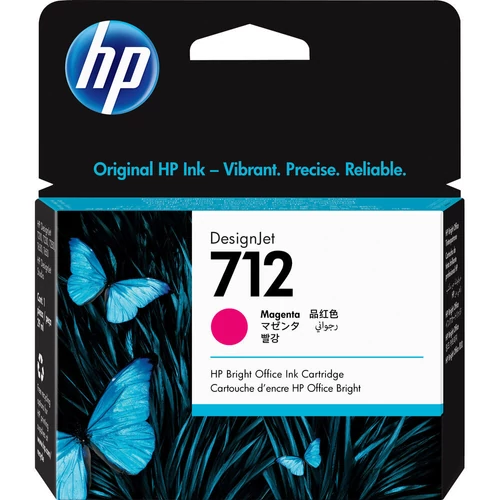 HP 3ED68A No.712 magenta tintapatron 29ml (eredeti)