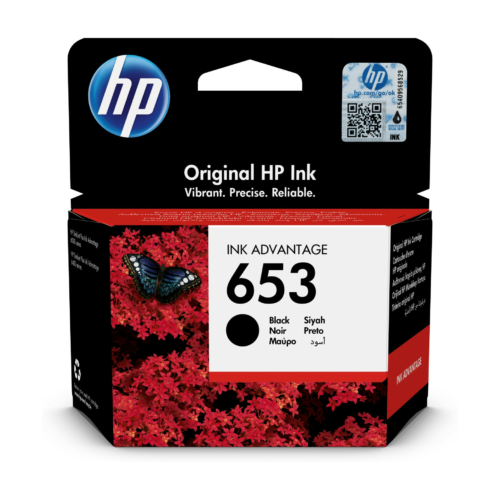 HP 3YM75AE No.653 fekete tintapatron (eredeti)