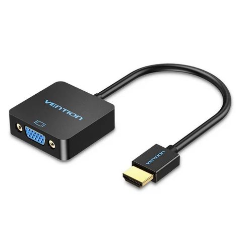 KONVERTER HDMI -> VGA, 0,15m, (+M USB/F & Aud Port), Vention