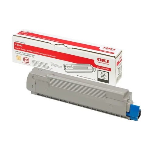 Oki C8600 fekete toner 6K No. 43487712 (eredeti)