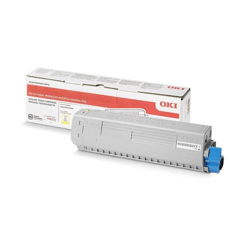 Oki C824/C834/C844 sárga toner 5K (eredeti)