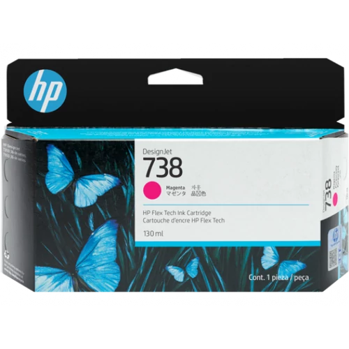 HP 498N6A Patron Magenta 130ml No.738 /o/