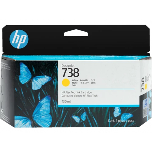 HP 498N7A Patron Yellow 130ml No.738 /o/
