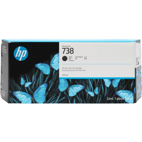 HP 498N8A Patron Black 300ml No.738 /o/