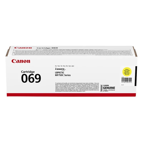 Canon CRG069 sárga toner (eredeti)