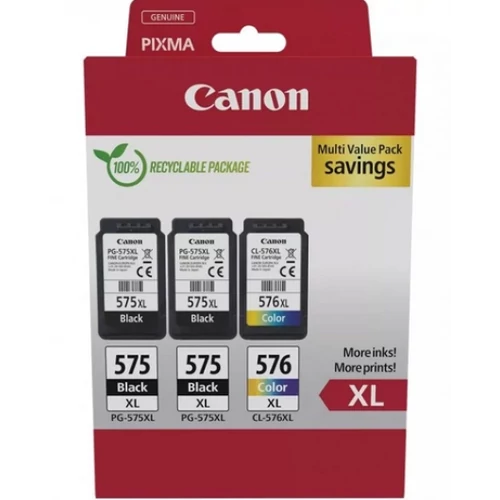 Canon PG575XLx2+CL576XL+10x15 GP501 /o/