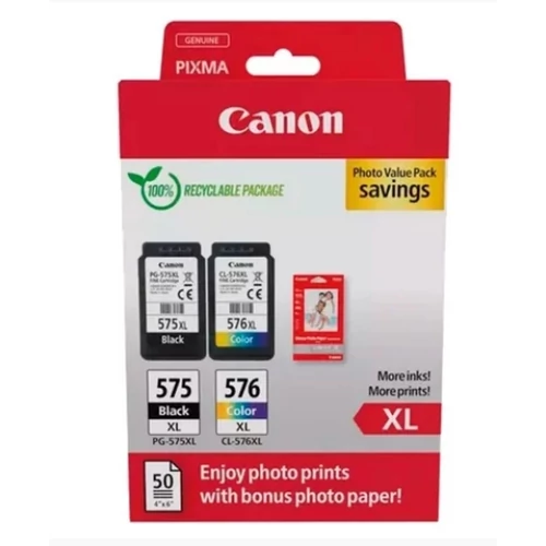 Canon PG575XL+CL576XL+10x15 GP501 /o/