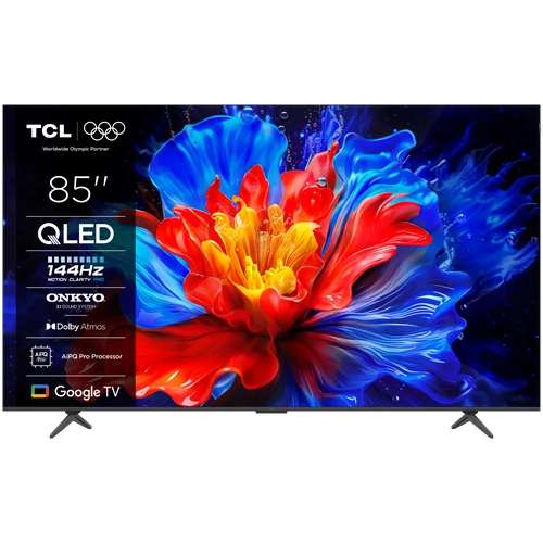TCL 85P8K LED Televízió 215cm 4K QLED HDR Google TV