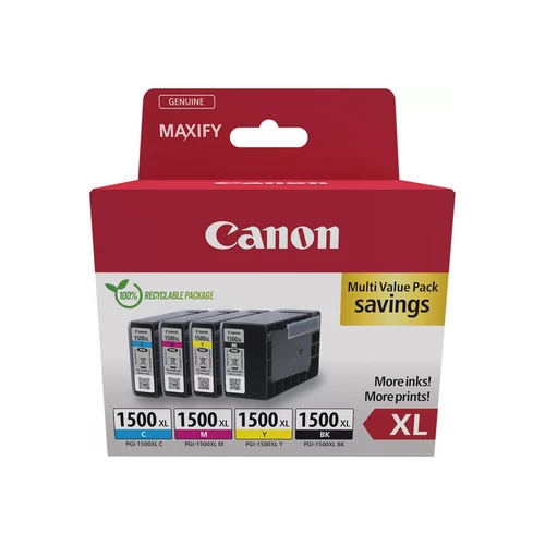 Canon PGI1500XL Multipack Bk/C/M/Y/o/