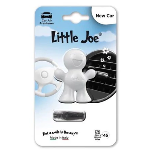 Autóillatosító, szellőzőrácsra, LITTLE JOE "New Car", fehér