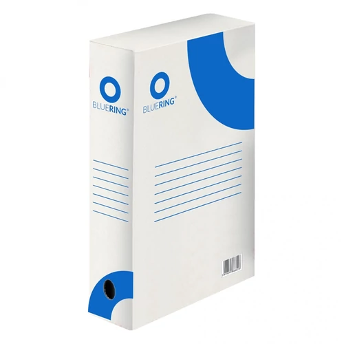 Archiváló doboz boxy A4, 80mm, karton Bluering®