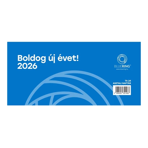 Asztali naptár TA-24 2025. Bluering®