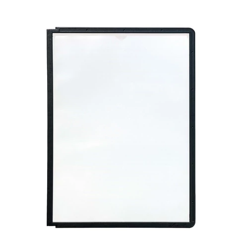 Bemutatótábla, A4, DURABLE "SHERPA®", fekete, 5db/cs