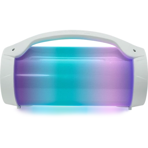 BigBen 2809250 Party Lite vezeték nélküli világító fehér Bluetooth hangszóró mikrofonnal