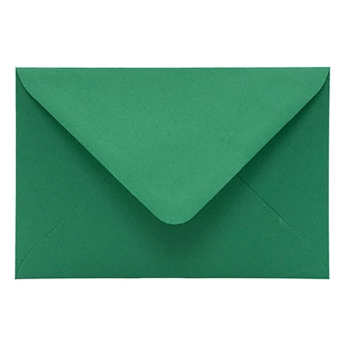 Boríték színes KASKAD LC/5 enyvezett 162x229mm 63 sötétzöld 25 darabos