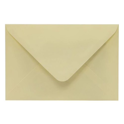 Boríték színes KASKAD LC/6 enyvezett 114x162mm 55 sárga 50db/csomag