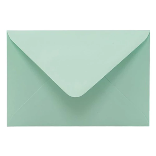 Boríték színes KASKAD LC/6 enyvezett 114x162mm 65 zöld 50db/csomag
