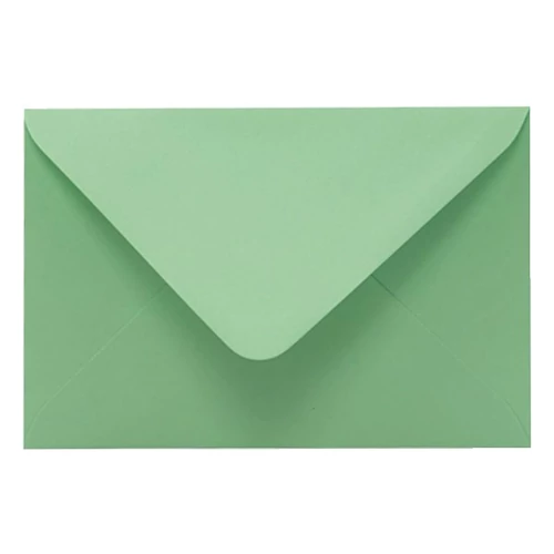 Boríték színes KASKAD LC/6 enyvezett 114x162mm 69 pisztácia zöld 50db/csomag