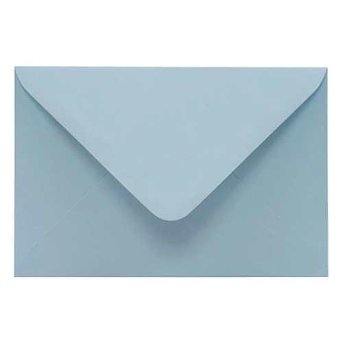 Boríték színes KASKAD LC/6 enyvezett 114x162mm 72 azúr kék 50db/csomag