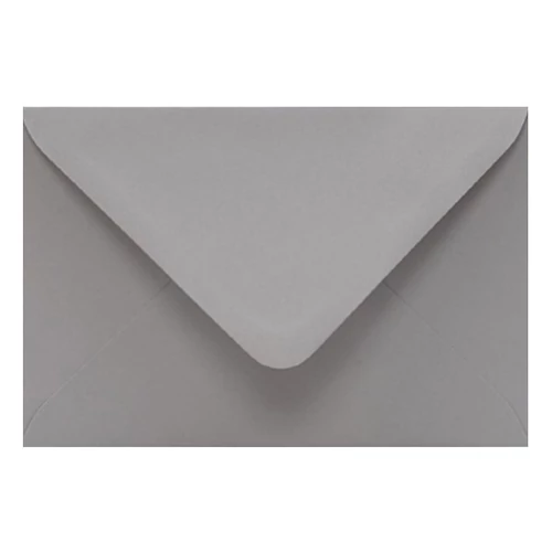 Boríték színes KASKAD LC/6 enyvezett 114x162mm 94 ezüst szürke 50db/csomag