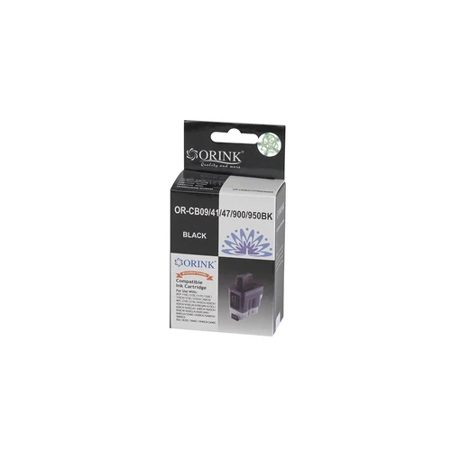 Brother CB09/CB41/CB47/LC900/LC950 tintapatron black (utángyártott Orink)