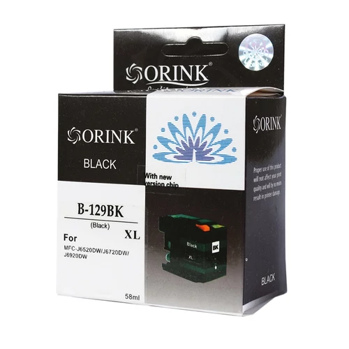 Brother LC129XL tintapatron black (utángyártott Orink)