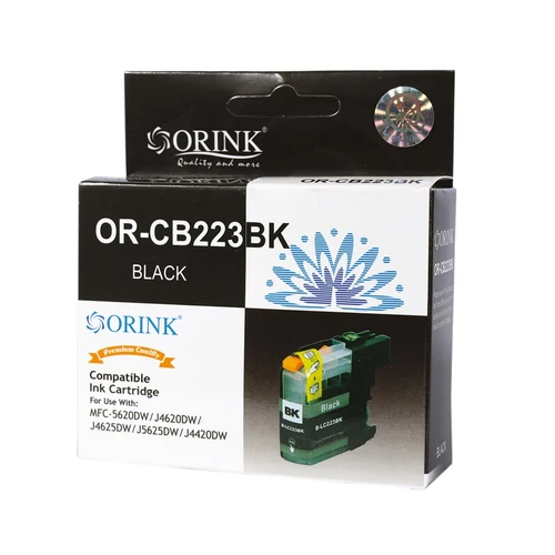 Brother LC223XL tintapatron black (utángyártott Orink)