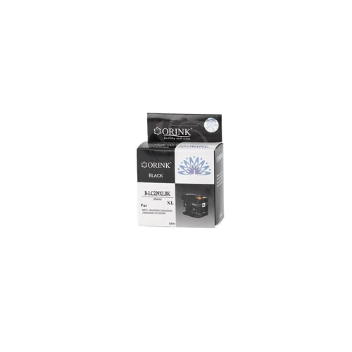 Brother LC229XL tintapatron black (utángyártott Orink)