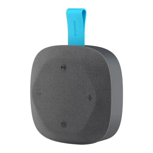 Hangszóró, hordozható, Bluetooth 5.3, CANYON "Hexagon 10", szürke-kék