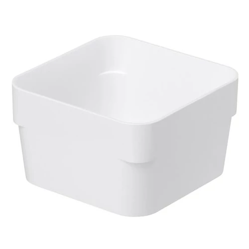 Fiókrendező, 10x6x10 cm, SMARTSTORE "Compact", fehér