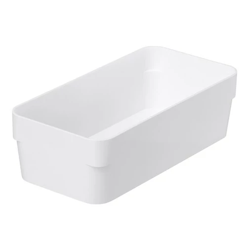 Fiókrendező, 20x6x10 cm, SMARTSTORE "Compact", fehér
