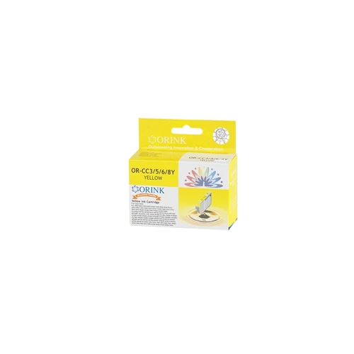 Canon BCI3/BCI5/BCI6/BCI8 tintapatron yellow (utángyártott Orink)