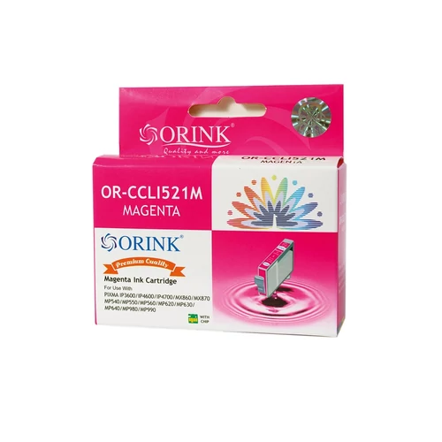 Canon CLI521 tintapatron magenta (utángyártott Orink)