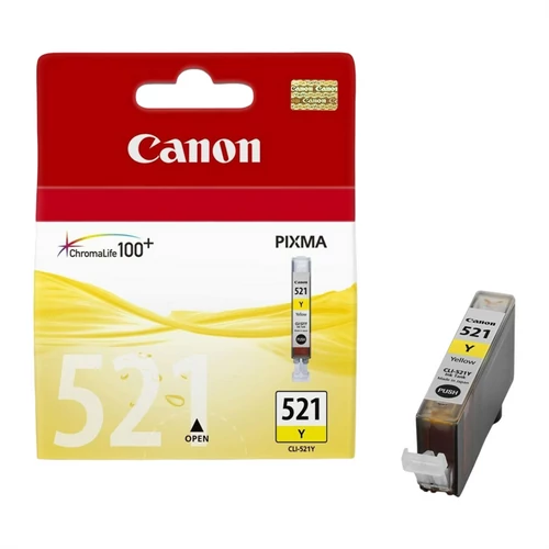 Canon CLI-521 sárga tintapatron 2936B001 (eredeti)