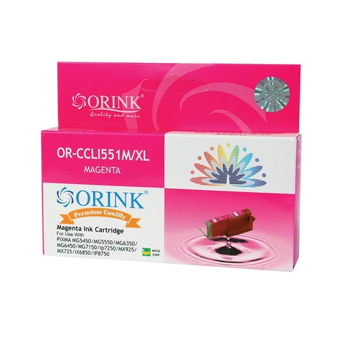 Canon CLI551XL tintapatron magenta (utángyártott Orink)