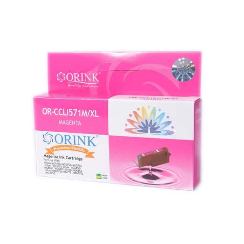 Canon CLI571XL tintapatron magenta (utángyártott Orink)