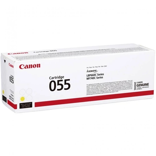 Canon CRG-055 sárga toner (eredeti)
