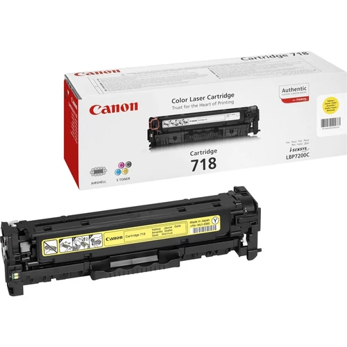 Canon CRG-718 sárga toner 2659B002 (eredeti)
