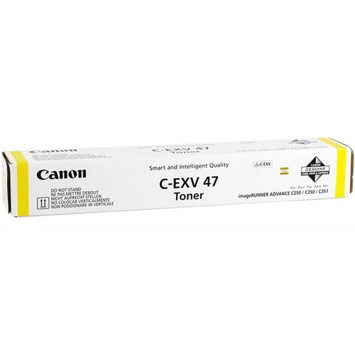Canon IRC250 (C-EXV47) sárga toner (eredeti)