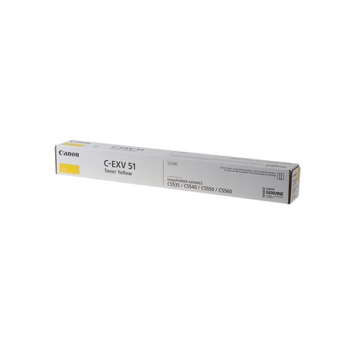 Canon EXV51 sárga toner (eredeti)