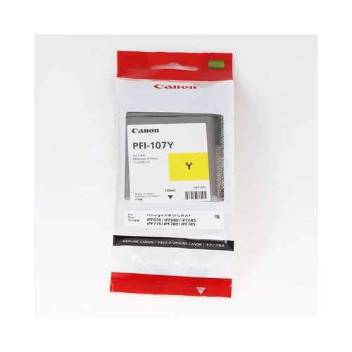 Canon PFI-107Y Yellow (eredeti)