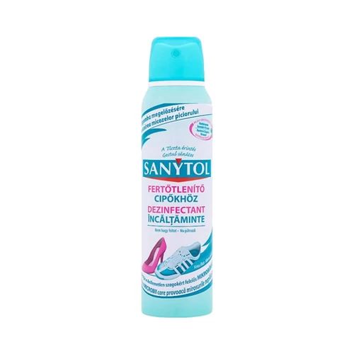 Fertőtlenítő spray, 150 ml, SANYTOL, cipőkhöz