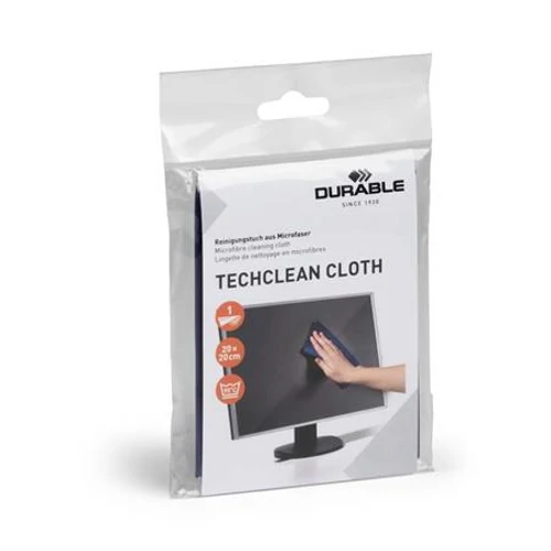 Törlőkendő, mikroszálas, 20x20 cm, DURABLE