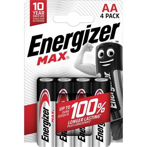 Elem, AA ceruza, 4 db, ENERGIZER "Max"