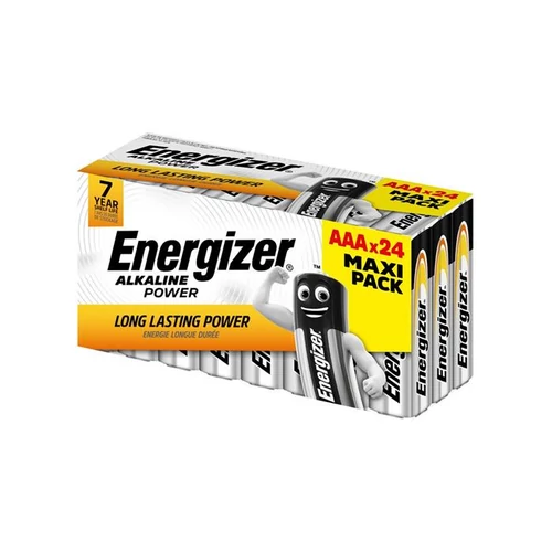 Elem, AAA mikro, 24 db, ENERGIZER "Alkaline Power"