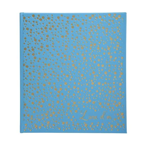 Vendégkönyv, 21x19 cm, 70 lap, EXACOMPTA, türkíz