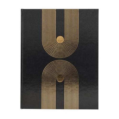 Vendégkönyv, 27x22 cm, 50 lap, EXACOMPTA "Graphik Black"