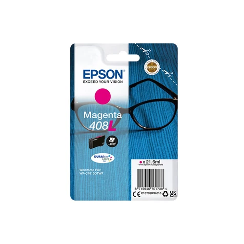 Epson T09K3 (408L) Magenta C13T09K34010 tintapatron (eredeti)